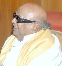 DMK chief M Karunanidhi